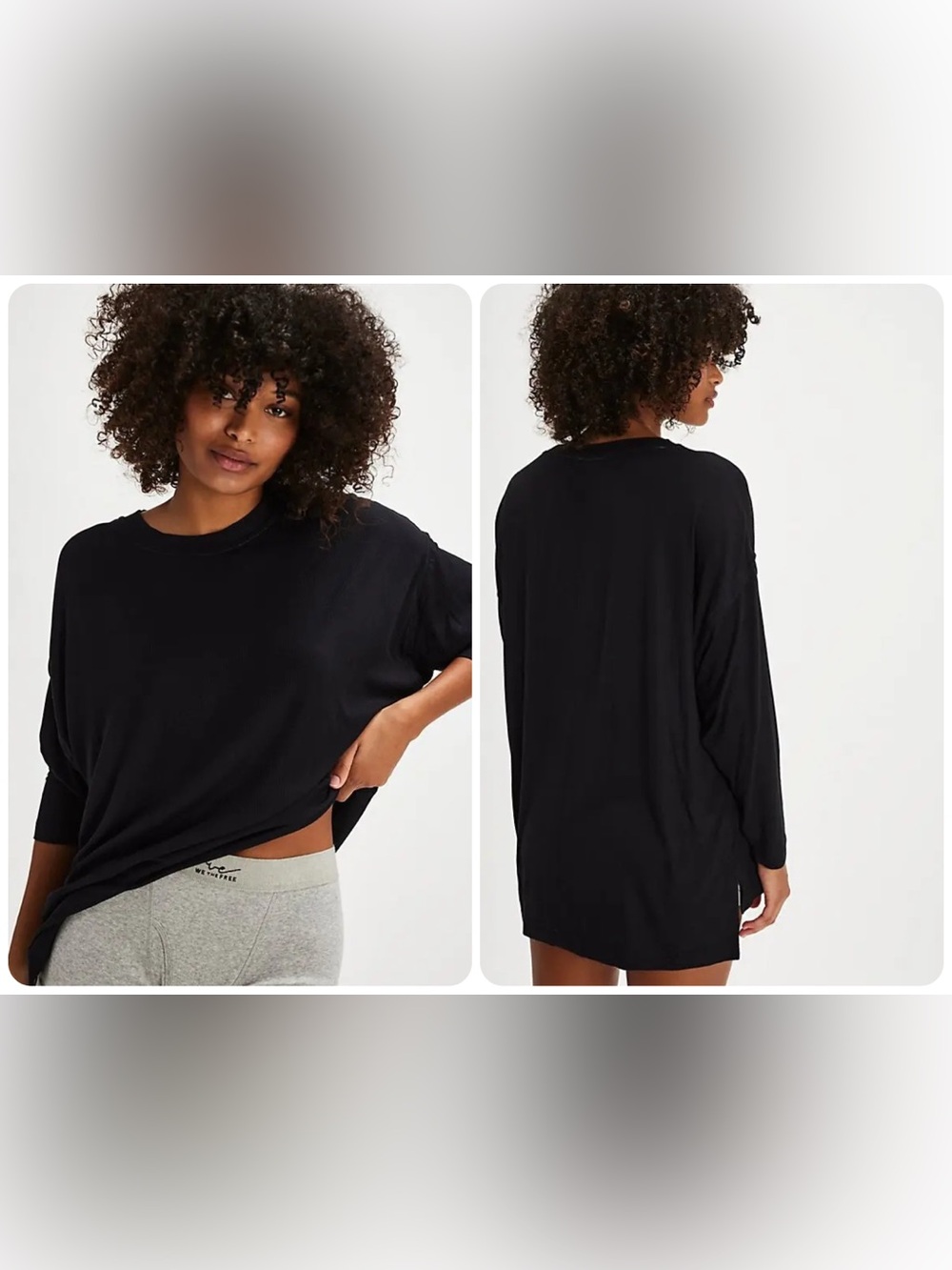 Free People Homebody Sleep Tee - Picture 1 of 10